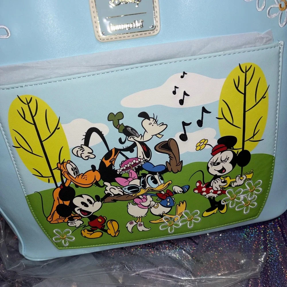Mickey & Friends Park Day Convertible Loungefly - Picture 3 of 8
